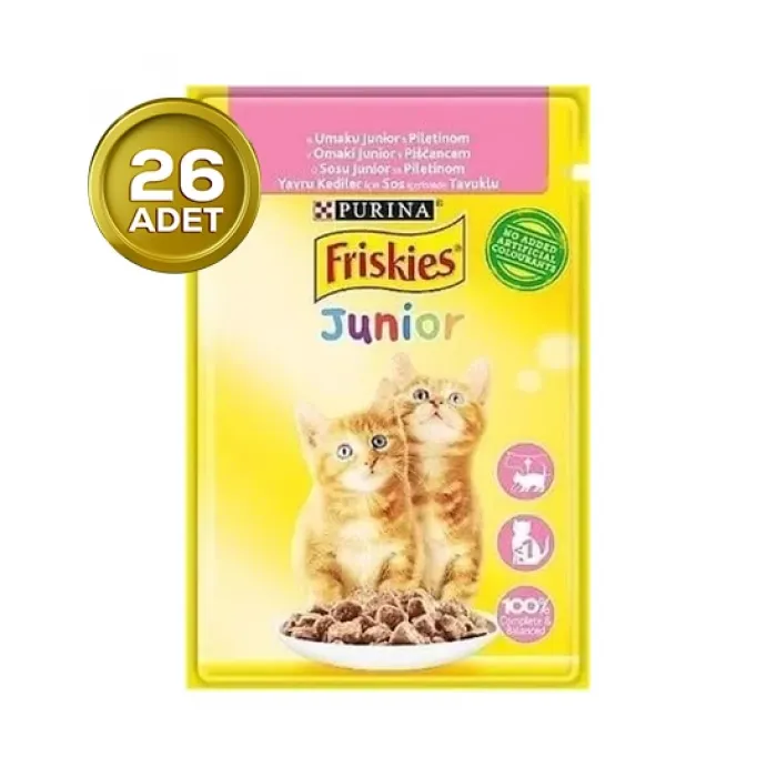 Friskies Yavru Kedi Yaş Mama 26 Adet
