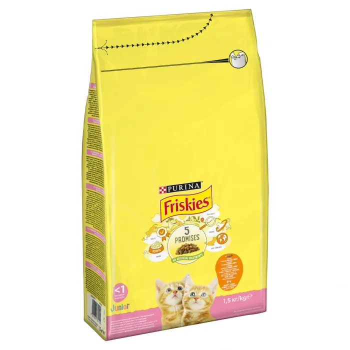 Friskies Yavru Tavuklu Kuru Kedi Maması 1.5 Kg