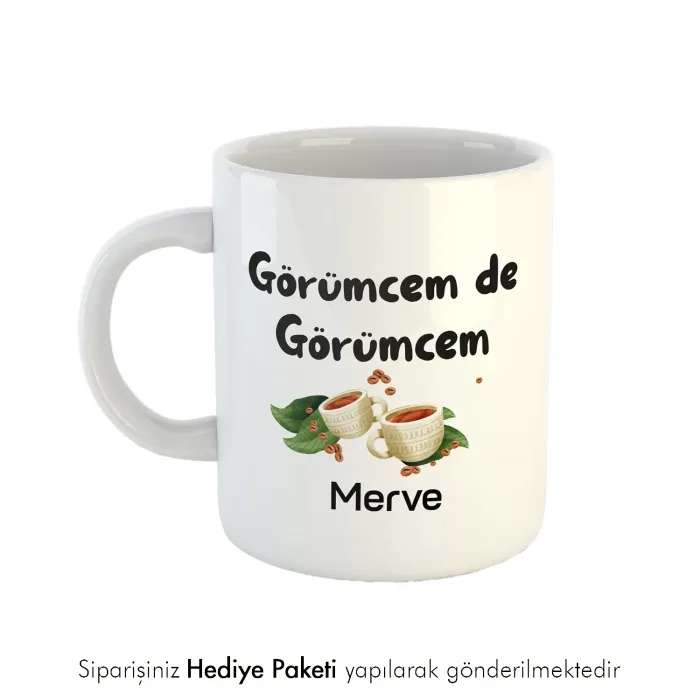 Görümcem De Görümcem Kişiye Özel İsimli Kupa Bardak