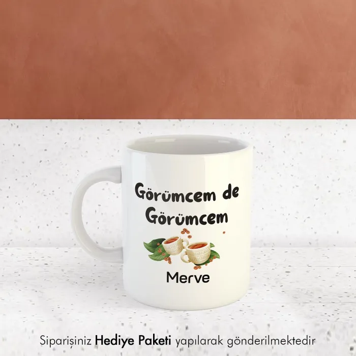 Görümcem De Görümcem Kişiye Özel İsimli Kupa Bardak