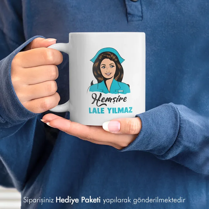 Hemşireye Hediye Kupa Bardak