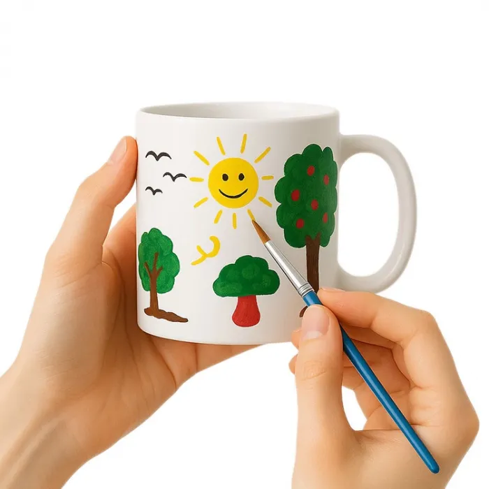 Hanibana Kupa Bardak Boyama Seti