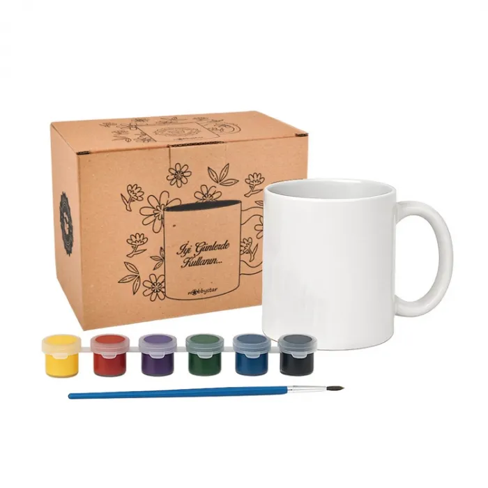 Hanibana Kupa Bardak Boyama Seti