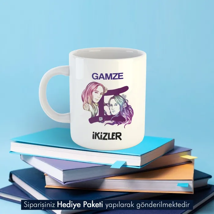 İkizler Burcuna Hediye Kupa Bardak