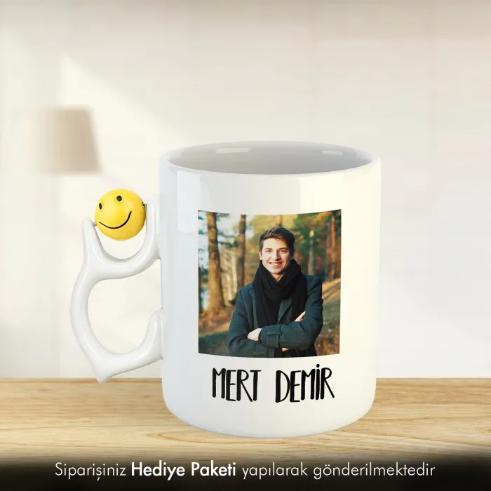 Kişiye Özel Gülen Yüz Hediye Kupa Bardak