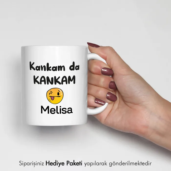 2Li Aşk Üçlemesi Kişiye Özel İsimli Kupa Bardak