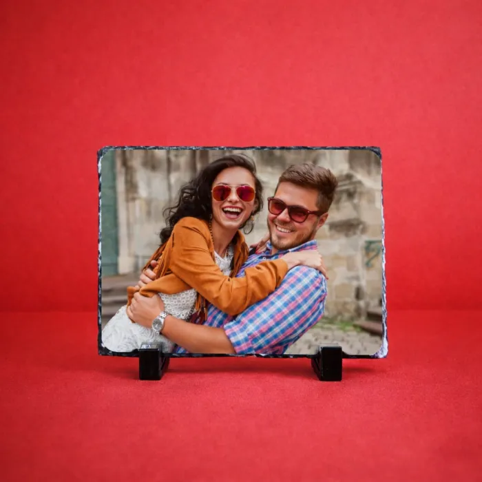 Kişiye Özel Fotoğraf Baskılı Doğal Taş 15X20cm