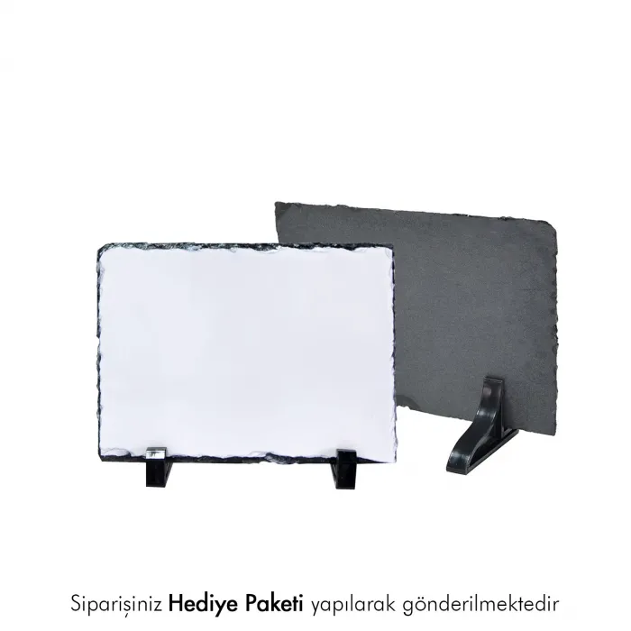Kişiye Özel Fotoğraf Baskılı Doğal Taş 15X20cm