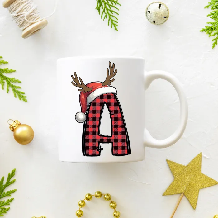 Kişiye Özel Harfli Yılbaşı Kupası