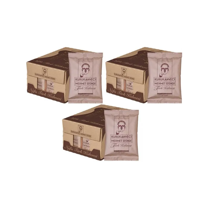 Kurukahveci Mehmet Efendi Türk Kahvesi 3lü 25 x 100 G