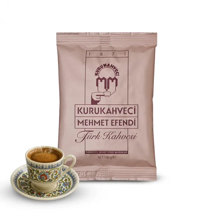 Kurukahveci Mehmet Efendi Türk Kahvesi 100 gr 25li