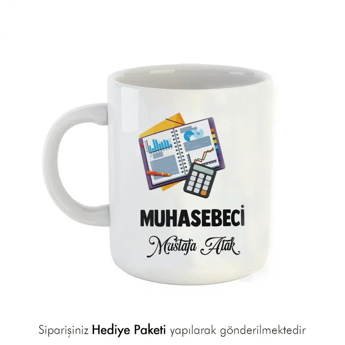 Muhasebeciye Hediye Kupa Bardak