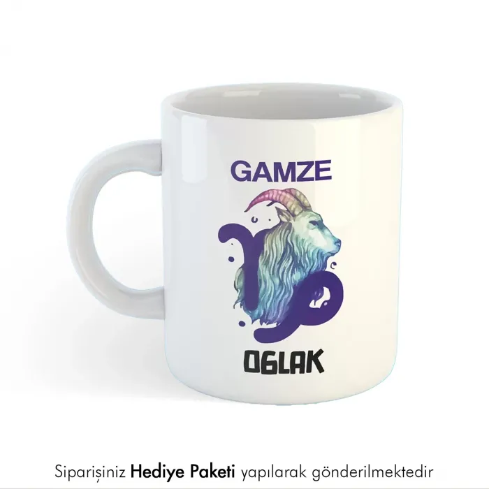 Oğlak Burcuna Hediye Kupa Bardak