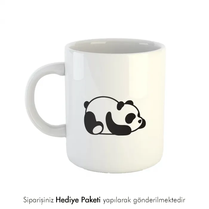 Panda Temalı Kahve Kupası