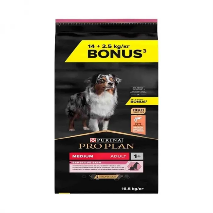 Pro Plan Medium Somonlu 14 kg + 2.5 kg Orta Irk Yetişkin Köpek Maması