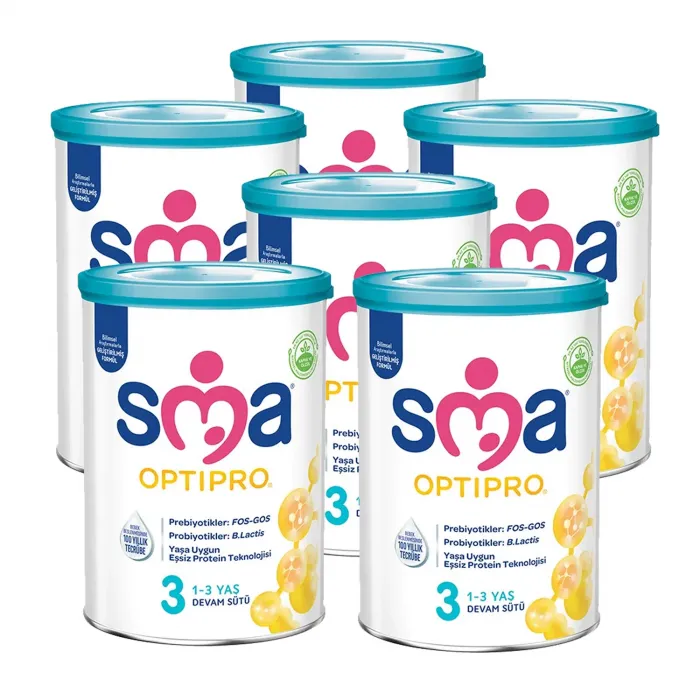 Sma Optipro 3 Num. 800 Gr Devam Sütü X 6 Adet