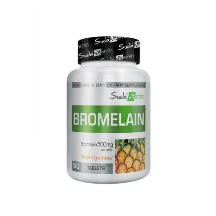 Suda Vitamin Bromelain Takviye 500mg 60 Tablet