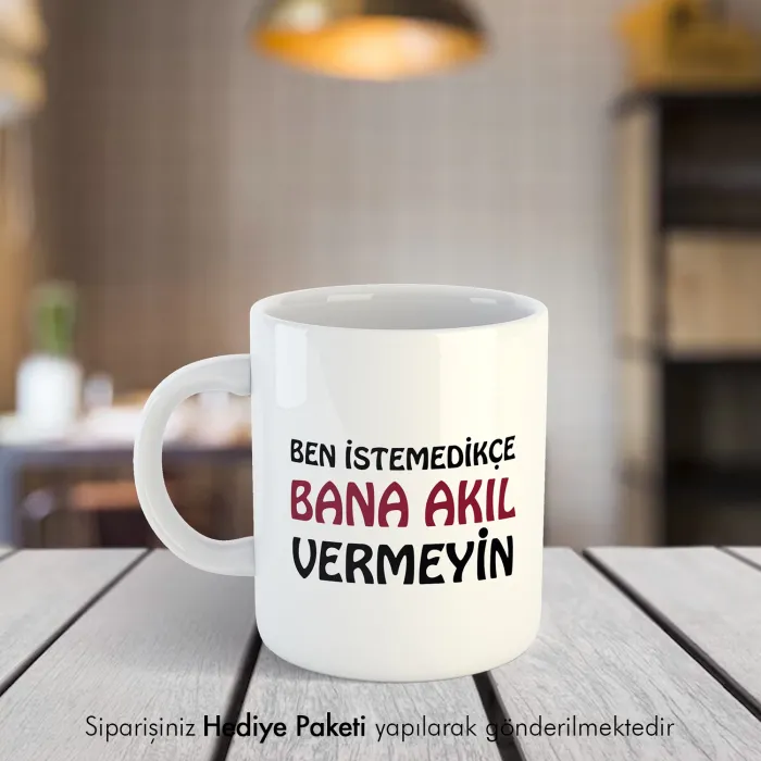 Akıl Vermeyin Kahve Kupası