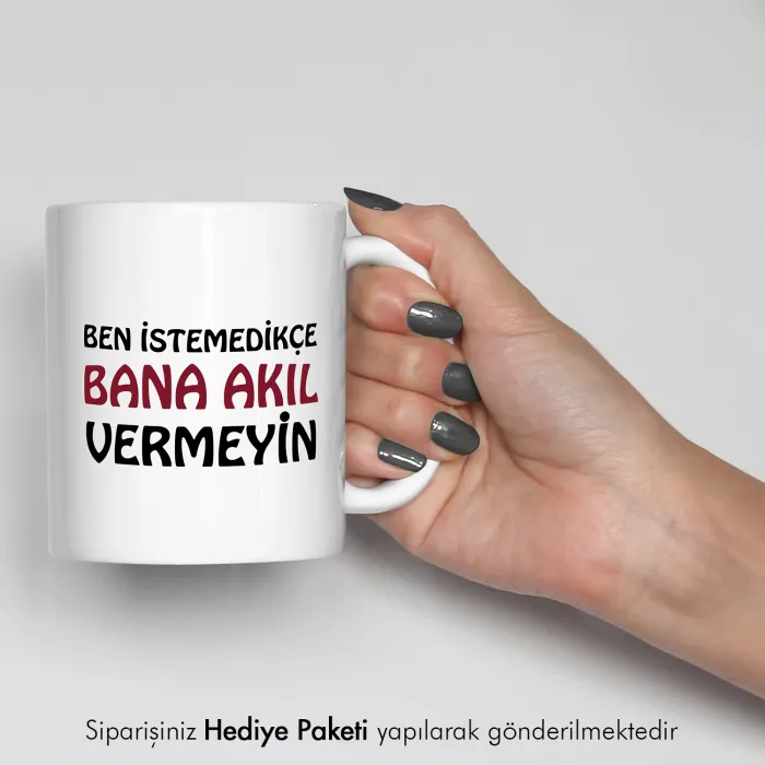 Akıl Vermeyin Kahve Kupası