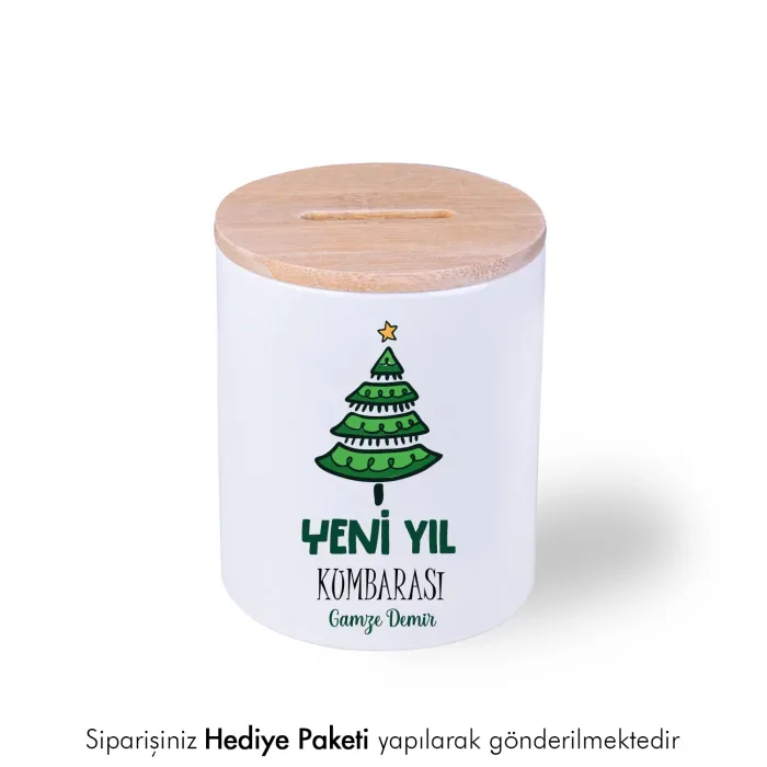 Yılbaşı Temalı Hediye Kumbara