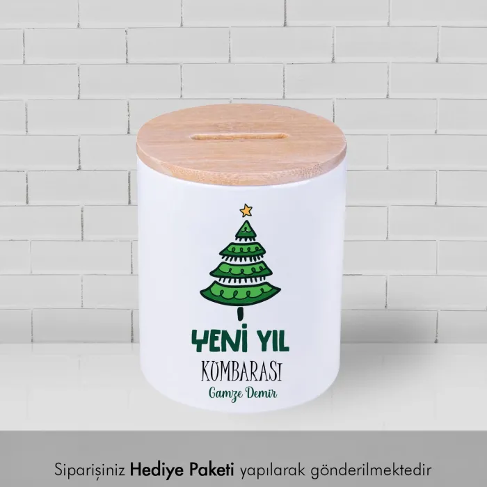 Yılbaşı Temalı Hediye Kumbara