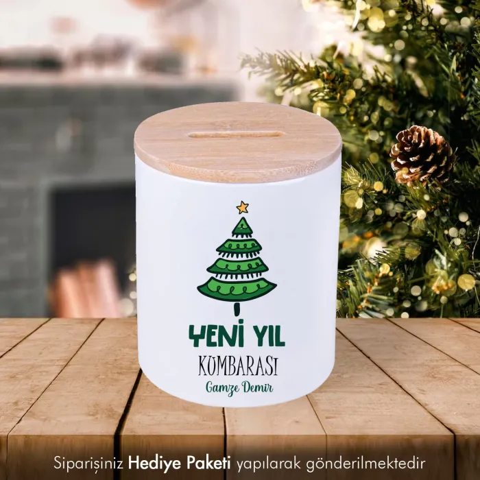 Yılbaşı Temalı Hediye Kumbara