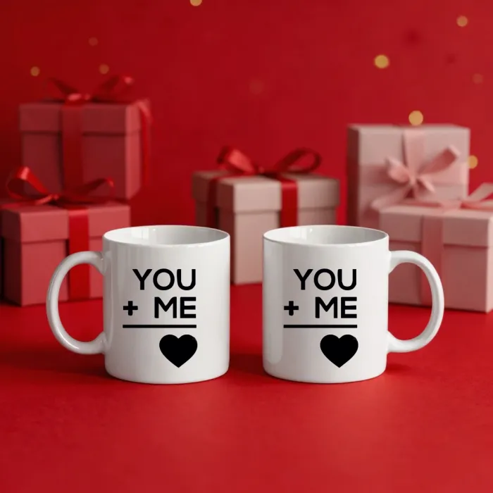 You + Me Çift Kupa Seti