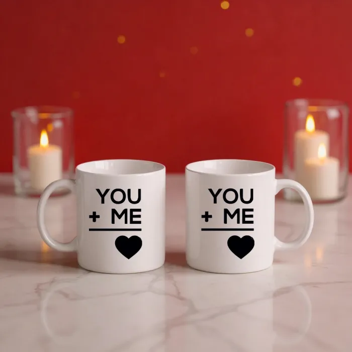 You + Me Çift Kupa Seti