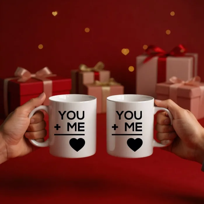 You + Me Çift Kupa Seti