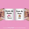 2Li Annem De Annem Kızım Da Kızım Kişiye Özel Kupa Bardak