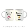 2Li Annem De Annem Oğlum Da Oğlum Kişiye Özel Kupa Bardak