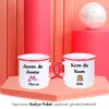 2Li Annem De Annem Kızım Da Kızım Kişiye Özel Enamel Kupa Bardak