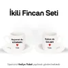2’Li Beyaz Fincan Kişiye Özel İsimli Kaynanam Da Kaynanam Gelinim De Gelinim