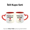 2’Li Kalpli Kupa Kişiye Özel İsimli Kaynanam Da Kaynanam Gelinim De Gelinim