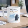 Hayat Zor Balık Pahalı – Minimal Penguen Kupa