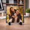 Kişiye Özel Fotoğraf Baskılı Kare Doğal Taş