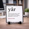 Yar Yazılı Özel İsim Baskılı Doğal Taş