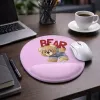 Kişiye Özel İsimli Oval Bileklikli Mouse Pad