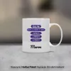 Annem,Annem,Annem Temalı Kişiye Özel Kupa Bardak