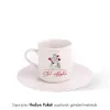Anneye Hediye İsimli Beyaz Fincan