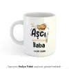Aşçı Babaya Hediye İsme Özel Esprili Kupa Bardak