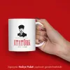Mustafa Kemal Atatürk Temalı Kupa Bardak