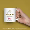 Avukat Babaya Hediye İsme Özel Esprili Kupa Bardak