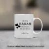 Bir Tek Babam Olsun  Yazılı Kişiye Özel Kupa Bardak