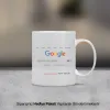 Babalar Gününe Google Temalı Kişiye Özel Kupa Bardak