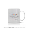 Babalar Gününe Google Temalı Kişiye Özel Kupa Bardak