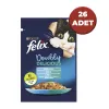 Felix Çifte Lezzet Somon Ve Sardalya Yaş Kedi Maması 85 Gr x 26 Adet