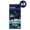 Felix Seaside Sensations Somonlu 2x2 kg Yetişkin Kedi Maması