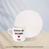 Gelinim De Gelinim Kişiye Özel İsimli Hediye Beyaz Fincan