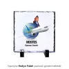 Hostese Özel İsim Baskılı Doğal Taş